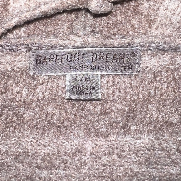 Barefoot dreams- Tan striped cardigan - Picture 5 of 5